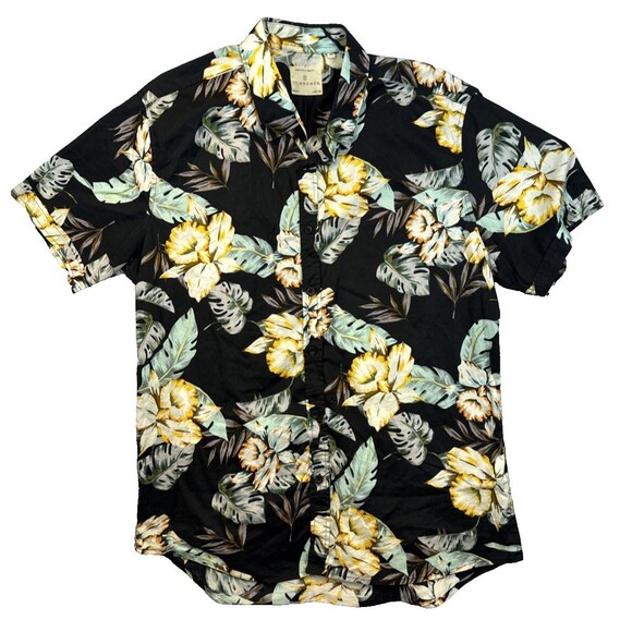 7Diamonds Other - 7Diamonds Harbor Lights Men's M Medium Hawaiian Shirt Stretch Cotton SMK-5201